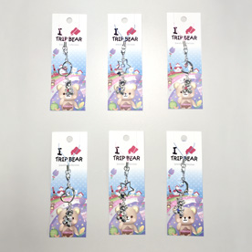 旅ベア ジュエリーストラップ