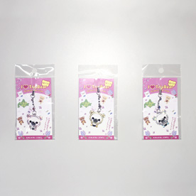 旅ベア キラキラ エンジェル ストラップ